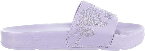 Fila Women's Drifter Embroidery Sandals Pastel Lilac/Pastel Lilac/Pastel Lilac 8 in Saudi Arabia