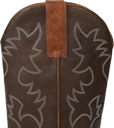 femflame Cowboy Boots for Men Round Toe Distressed Work boots Embroidered Western Boots Traditional Country Boot in Saudi Arabia
