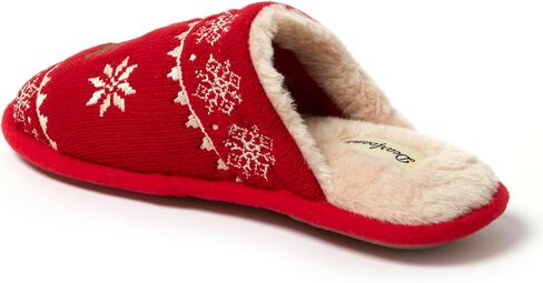 Dearfoams Women's Novelty Scuff with Eye Mask Slipper in Saudi Arabia