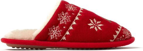 Dearfoams Women's Novelty Scuff with Eye Mask Slipper in Saudi Arabia