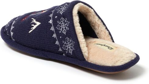 Dearfoams Women's Novelty Scuff with Eye Mask Slipper in Saudi Arabia