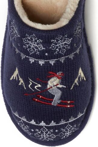 Dearfoams Women's Novelty Scuff with Eye Mask Slipper in Saudi Arabia
