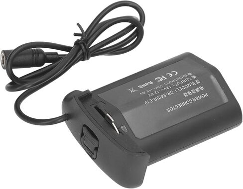 LP E19 Camera Dummy Battery Continuous Power Adapter AC100 to 240V with Smart Chip for R3 1D X III, 1D X II, 1D X, 1Ds III, 1D IV, 1D III (US Plug) in Saudi Arabia