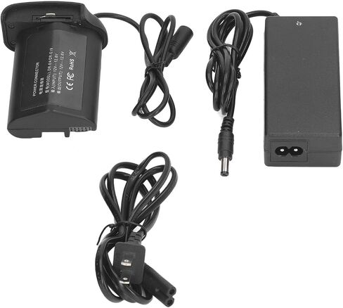 LP E19 Camera Dummy Battery Continuous Power Adapter AC100 to 240V with Smart Chip for R3 1D X III, 1D X II, 1D X, 1Ds III, 1D IV, 1D III (US Plug) in Saudi Arabia