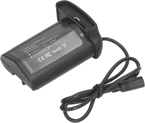 LP E19 Camera Dummy Battery Continuous Power Adapter AC100 to 240V with Smart Chip for R3 1D X III, 1D X II, 1D X, 1Ds III, 1D IV, 1D III (US Plug) in Saudi Arabia