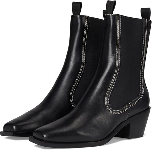 Loeffler Randall Women's NAT Midheel Western Ankle Boot with Gore in Saudi Arabia