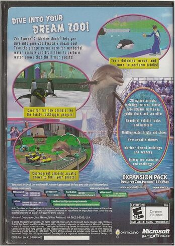 Zoo Tycoon 2: Marine Mania Expansion - PC in Saudi Arabia