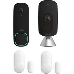 ecobee Smart Video Doorbell Camera (Wired) - with Industry Leading HD Camera, Smart Security, Night Vision, Person and Package Sensors, 2-Way Talk, and Video & Snapshot Recording