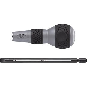 VESSEL 230W-6 Ball Grip Replacement Penetration Driver -6 Bit Included