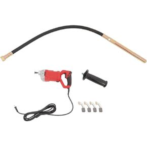 findmall Electric Concrete Vibrator 1500W 110V Hand Held Concrete Vibrator 4.9Ft Long Cement Vibrarator
