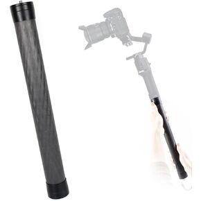 Carbon Fiber Gimbal Extension Pole 13.4" Monopod Stick Rod for DJI RS3 Mini/RS3 PRO/RS3/RS2/RSC2/Ronin S/Ronin SC, Zhiyun Weebill s/Crane 2 3,Moza FeiyuTech Stabilizer