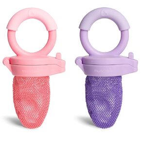 Munchkin Fresh Food Feeder, 2 Count (Pack of 1), Blue/Mint