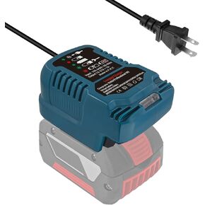 Mini Charger for Bosch 18V Lithium Battery BAT619G, BAT619, BAT609G, BAT609, BAT618, BAT618G, BAT610G BAT614 Replace BC660 BC1880 Battery Charger