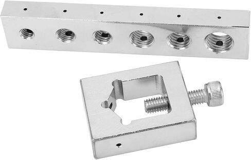 Safety Wire Lock Wire Nut, Carbon Steel Drilling Guide Safety Drill Guide Jig Wire Drill Fixture Safety Wire Lockwire Nut and Bolt Drill Jig Metric in Saudi Arabia