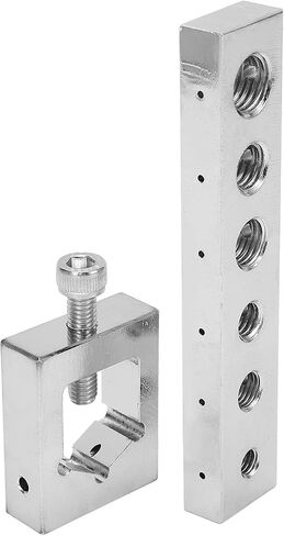 Safety Wire Lock Wire Nut, Carbon Steel Drilling Guide Safety Drill Guide Jig Wire Drill Fixture Safety Wire Lockwire Nut and Bolt Drill Jig Metric in Saudi Arabia