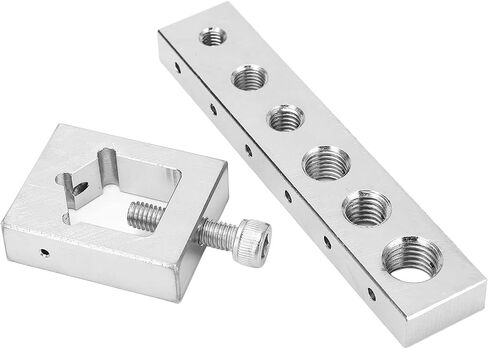 Safety Wire Lock Wire Nut, Carbon Steel Drilling Guide Safety Drill Guide Jig Wire Drill Fixture Safety Wire Lockwire Nut and Bolt Drill Jig Metric in Saudi Arabia