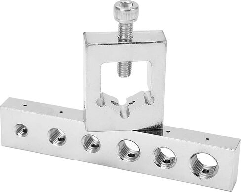 Safety Wire Lock Wire Nut, Carbon Steel Drilling Guide Safety Drill Guide Jig Wire Drill Fixture Safety Wire Lockwire Nut and Bolt Drill Jig Metric in Saudi Arabia