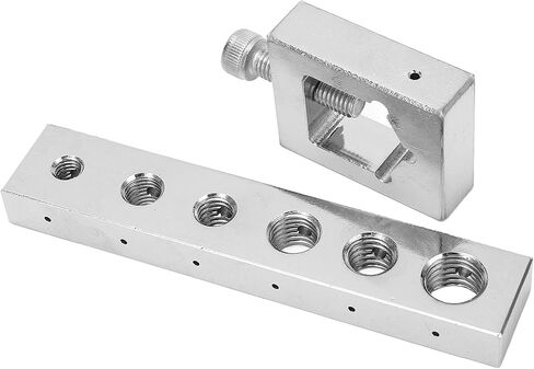 Safety Wire Lock Wire Nut, Carbon Steel Drilling Guide Safety Drill Guide Jig Wire Drill Fixture Safety Wire Lockwire Nut and Bolt Drill Jig Metric in Saudi Arabia