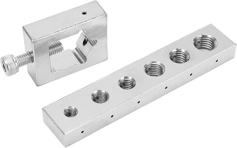 Safety Wire Lock Wire Nut, Carbon Steel Drilling Guide Safety Drill Guide Jig Wire Drill Fixture Safety Wire Lockwire Nut and Bolt Drill Jig Metric in Saudi Arabia