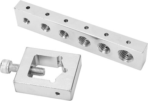 Safety Wire Lock Wire Nut, Carbon Steel Drilling Guide Safety Drill Guide Jig Wire Drill Fixture Safety Wire Lockwire Nut and Bolt Drill Jig Metric in Saudi Arabia