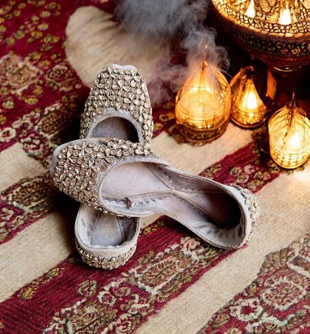 Indian Bridal Jutti Pakistan Bridal Khussa Indian Women Punjabi Juti in Saudi Arabia