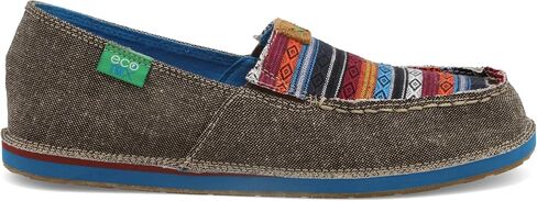 Twisted X Women's Serape Driving Moccasin Shoes Moc Toe - Wcl0005 in Saudi Arabia