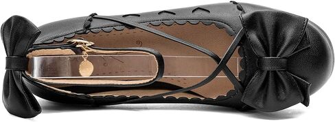 100FIXEO المرأة القوطي منصة ماري جين حذاء بكعب سميك Kawaii جولة تو الكاحل حزام مزدوج القوس عبر تعادل فستان مضخات in Kuwait