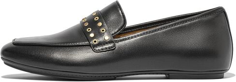 FitFlop Women's Delicato Stud-and-Eyelet Soft Leather Loafers in Saudi Arabia