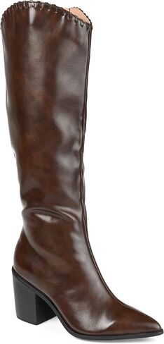 Journee Collection Women's Tru Comfort Foam Daria Boots Knee High in Saudi Arabia