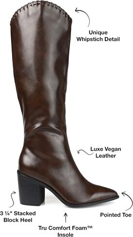 Journee Collection Women's Tru Comfort Foam Daria Boots Knee High in Saudi Arabia