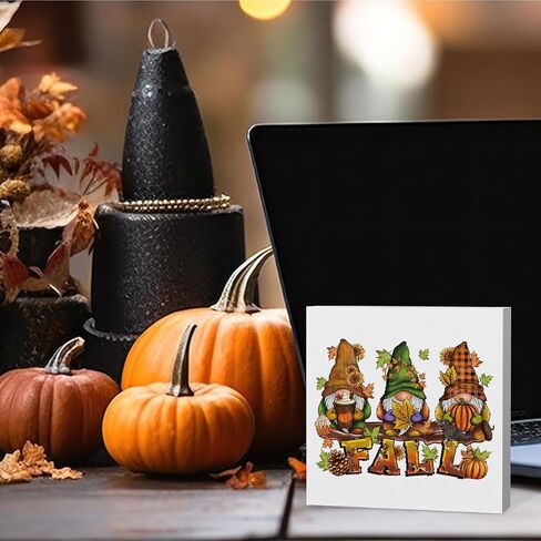 Fall Decor, Fall Decorations for Home Office, Fall Decorations, Fall Sign, Fall Thanksgiving Decorations, Fall With God All Things are Possible Sign, Fall Pumpkin Office Desk Decor 5 X 5 Inch in Saudi Arabia