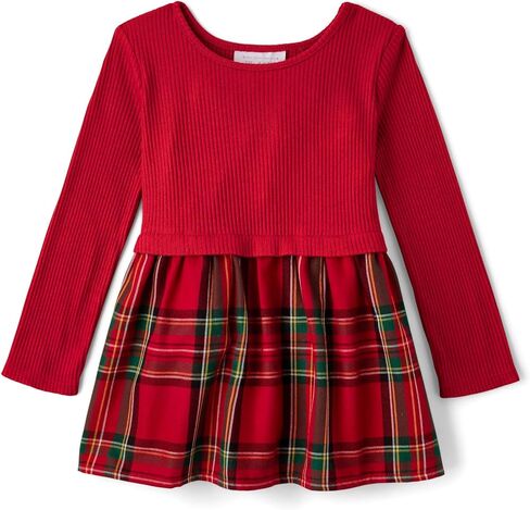 The Children's Place Baby Girls' and Toddler Long Sleeve Casual Dresses in Saudi Arabia