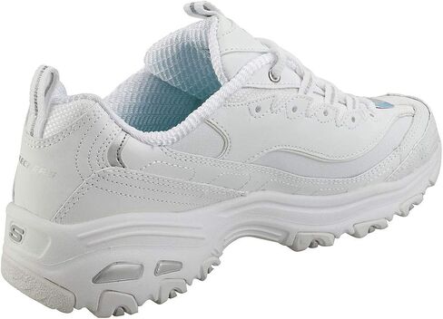 حذاء رياضي نسائي من Skechers D'Lites Fresh Start مصنوع من الإسفنج الذكي برباط in Saudi Arabia