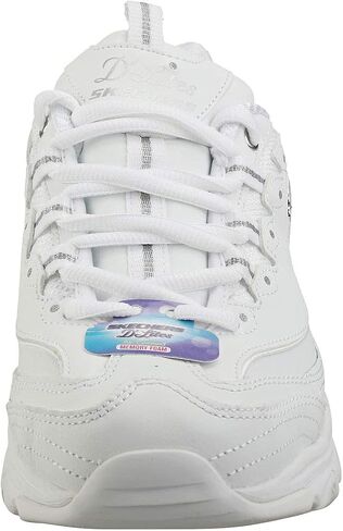 حذاء رياضي نسائي من Skechers D'Lites Fresh Start مصنوع من الإسفنج الذكي برباط in Saudi Arabia