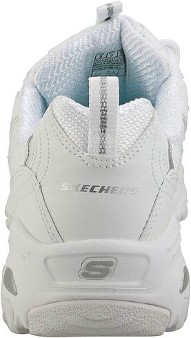 حذاء رياضي نسائي من Skechers D'Lites Fresh Start مصنوع من الإسفنج الذكي برباط in Saudi Arabia