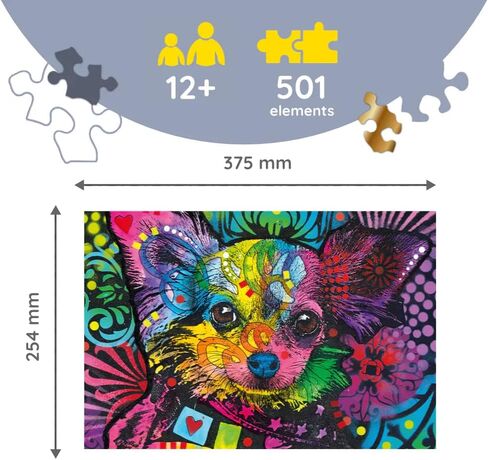أحجية الصور المقطوعة 1000 قطعة من تريفل، أشكال غير منتظمة مقاس 27 بوصة × 19 بوصة، 100 أحجية حيوانات، ألغاز حديثة متميزة، DIY، للبالغين والأطفال من عمر 12 عامًا in Kuwait