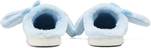 Bunny Animal Slippers for Women and Men, Cute Bow Fuzzy Fluffy Comfy Plush Cartoon Woman Preppy Funny Furry Rabbit Pillow Cloud Home Bedroom House Slipper for Womens Indoor and Outdoor in Saudi Arabia