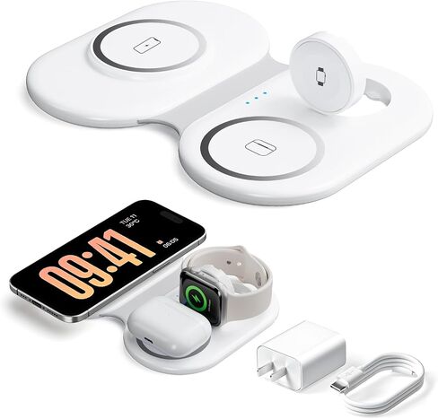 2026 Traveling Portable Wireless Mag-Safe Fast Charging Station in Kuwait
