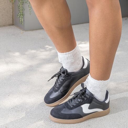 RF ROOM OF FASHION Women's Casual Low Top Trendy Fashion Sneakers Flats in Kuwait