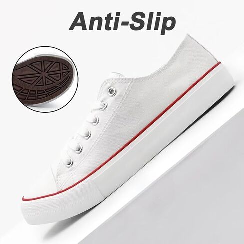 Unisex Low Top Lace Up Casual Canvas Shoes for Women and Men, Comfortable Lightweight Classic Fashion Sneakers Popular 2026, Zapatillas Casual De Lona De Moda para Hombre Y Mujer in Saudi Arabia