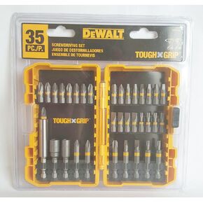 Dewalt 35Pc Tough Grip Screwdriving Bit Sets With Toughcase+ System