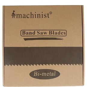 S116123414 M42 116-1/2" X 3/4" X 0.035" X 14 TPI، شفرات المنشار الحزامي المعدنية ثنائية المعدن، أسنان ثابتة in Kuwait