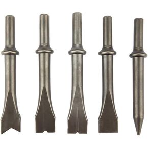 5Pcs Air Hammer Chisel Set, SDS Plus Chisel Set SDS-Plus Pneumatic Hammer Bit Set for 150/190/250 Air Hammer