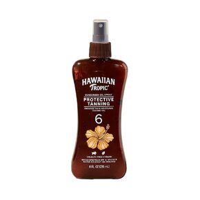 Hawaiian Tropic Dark Tanning Oil, Spray Pump, SPF 6 8 Oz (Packaging May Vary)