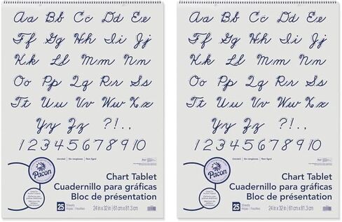 Pacon Chart Tablets, Unruled, 24 x 32, White, 25 Sheets in Kuwait