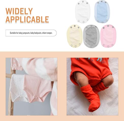 SAFIGLE 5 PCS Baby Girl 24 Months Girls Clothes Baby Clothes Baby Extenders Baby Jumpsuits Extender Infant Girl Romper Extenders for Baby in Saudi Arabia