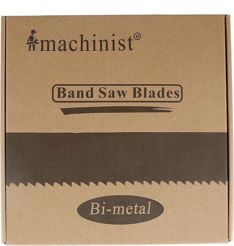 S116123414 M42 116-1/2" X 3/4" X 0.035" X 14 TPI، شفرات المنشار الحزامي المعدنية ثنائية المعدن، أسنان ثابتة in Kuwait