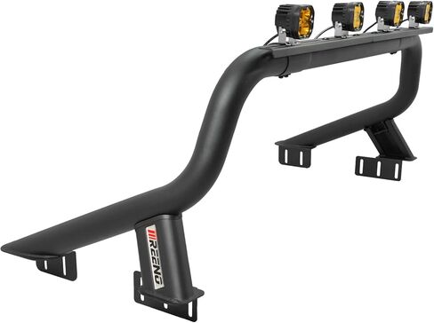 Roll Bar Sport Bar Chase Racks (Simple Style) Fit for Mid Size Pickup Truck Compatible with(Toyota Tacoma, Ford Ranger, Colorado, Canyon, Nissan Frontier) /Light Mount/No Drilling in Kuwait