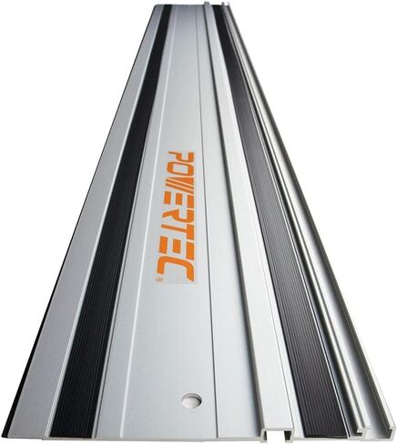 POWERTEC 110" Track Saw Guide Rail Kit for Festool and Makita, Includes 2PK 55" Guide Rails, 2PK Guide Rail Connectors, 2PK Track Saw Clamps (72058) in Saudi Arabia