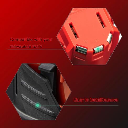 2 حزمة 12 فولت 6000 مللي أمبير لميلووكي M12 بطارية ليثيوم أيون استبدال 48-11-2401 48-11-2402 48-11-2440 48-11-2460 in Kuwait